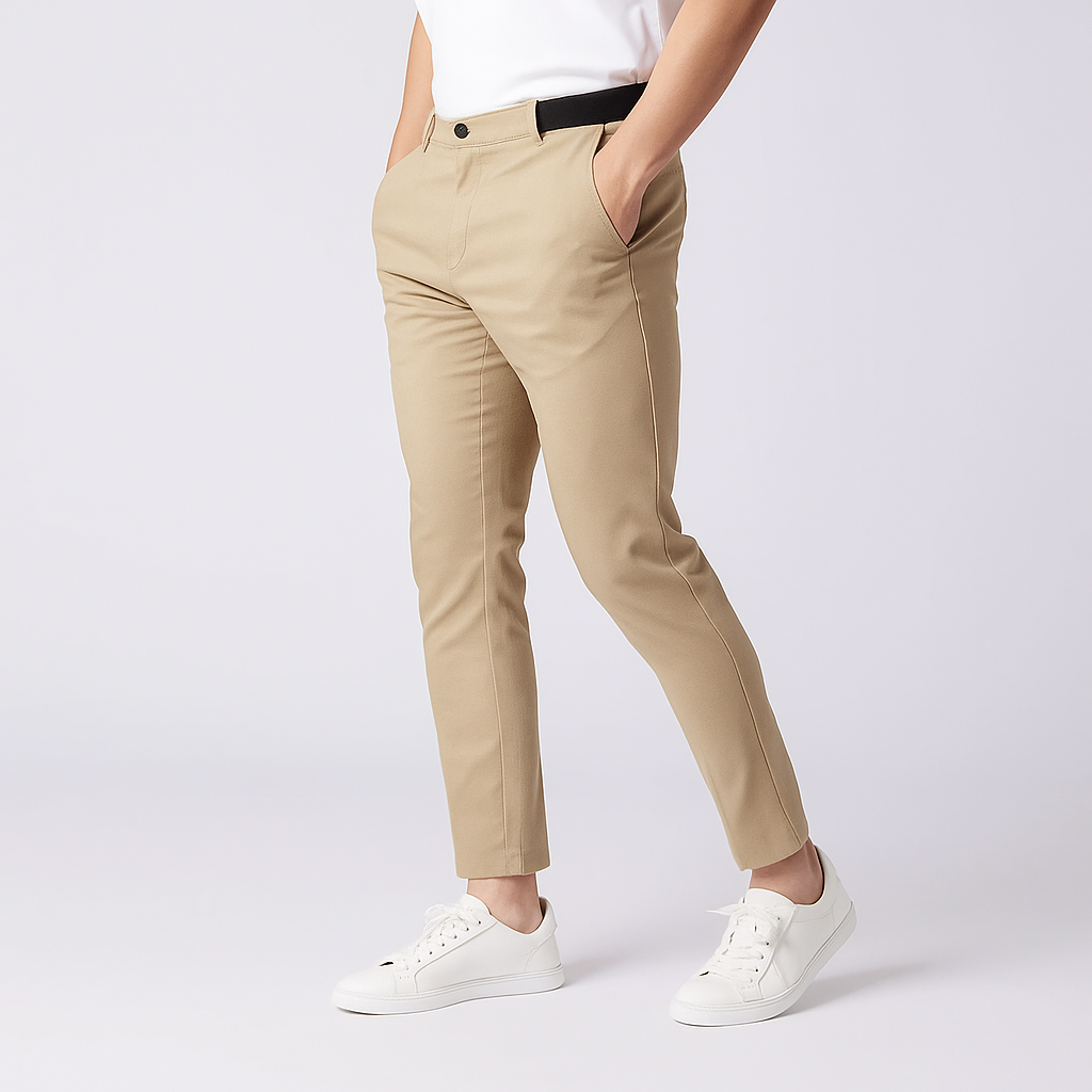 快適ストレッチ スリムフィットチノパンツ