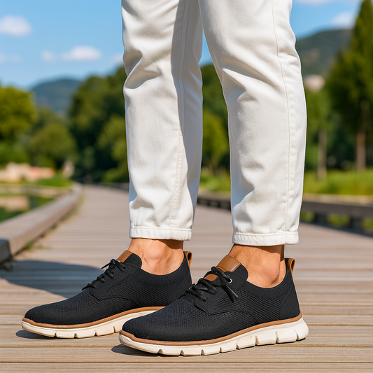 軽量メッシュ スリッポンウォーキングシューズ