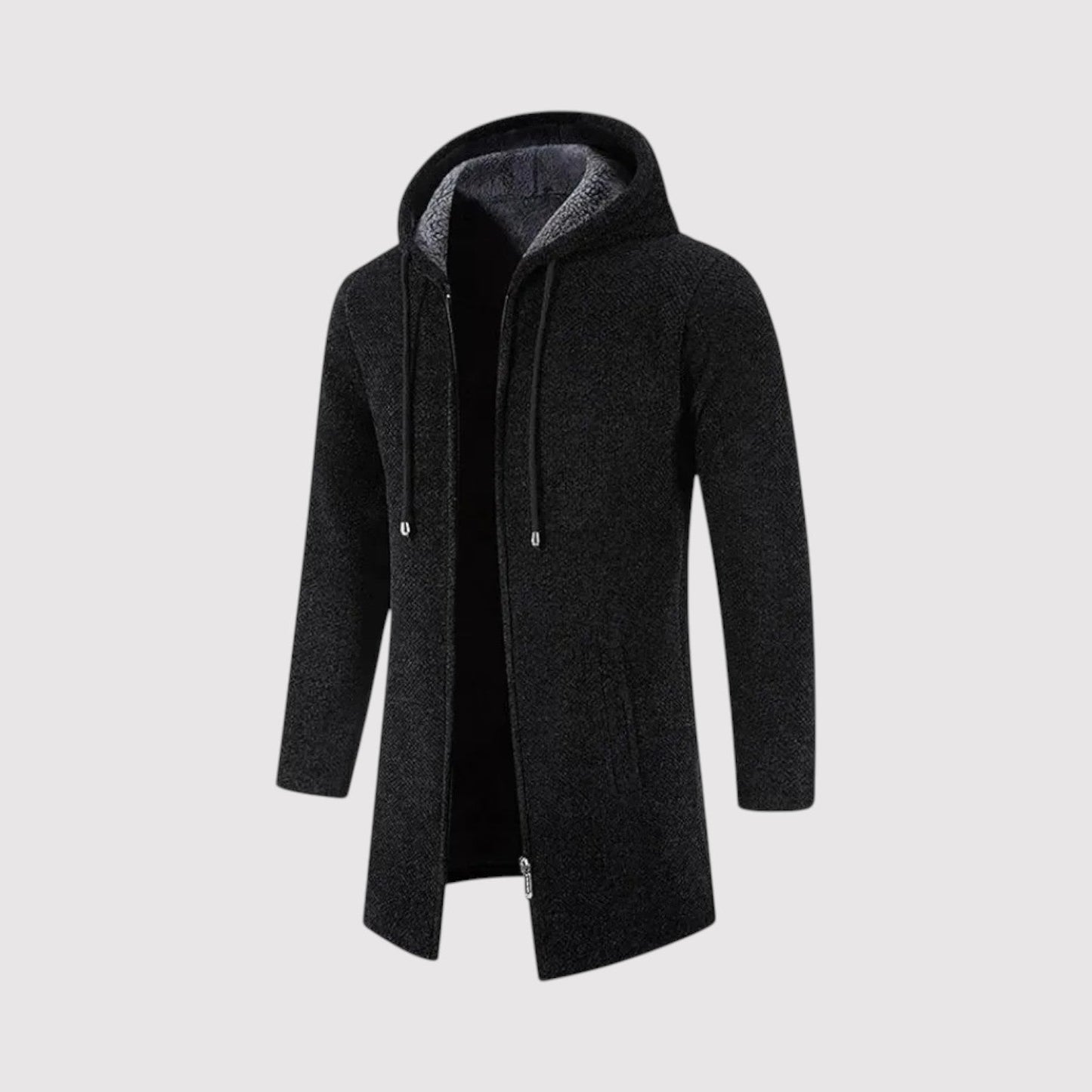 すっきりシルエットの裏フリース防寒ジャケット